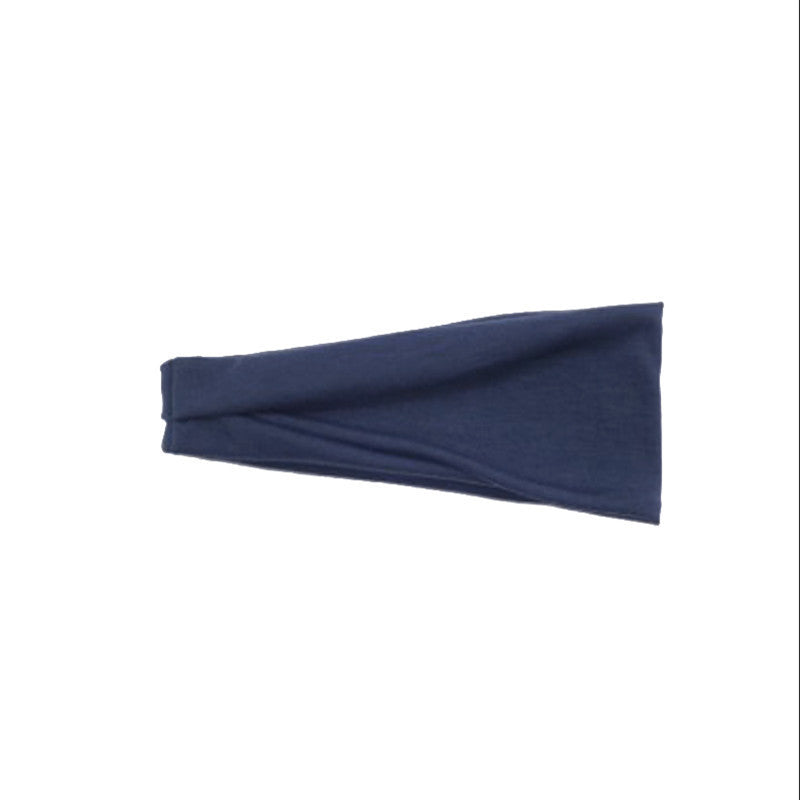 Men's And Women's Fashion Running Fitness Sweatband Elastic Hairband