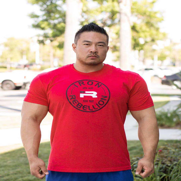 Loose Breathable Wicking Bodybuilding Powerlifting Elastic T-Shirt